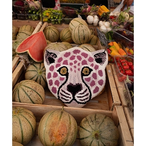 DOING GOODS HEAD LILLY LEOPARD RUG<br>