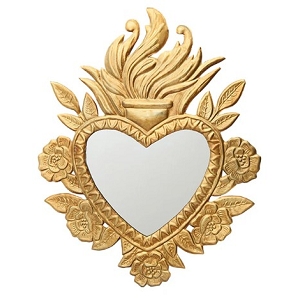 BONCOEURS MIROIR NARCISSE OR<br>