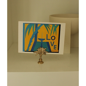 DOING GOODS MARLIN PALM CARD HOLDER<br>