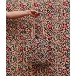 DOING GOODS BLUE EMMA SINGLE THROW IN TOTEBAG<br>