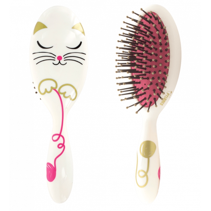 Pylones brosse cheveux petite chat