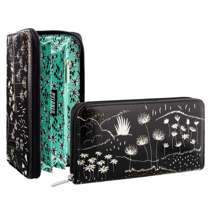 Pylones portefeuille voyage black board