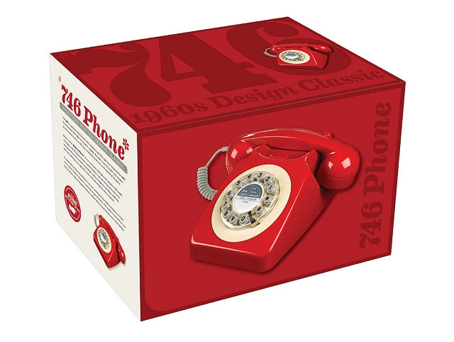 Wild and wolf telephone retro classic p rouge2130905_4