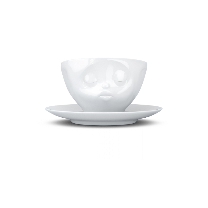 Fiftyeight tasse  cafe kissing white 