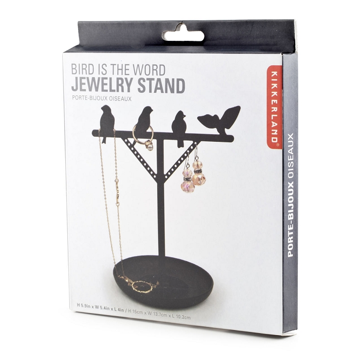 Kikkerland porte bijoux oiseaux 2414001_2