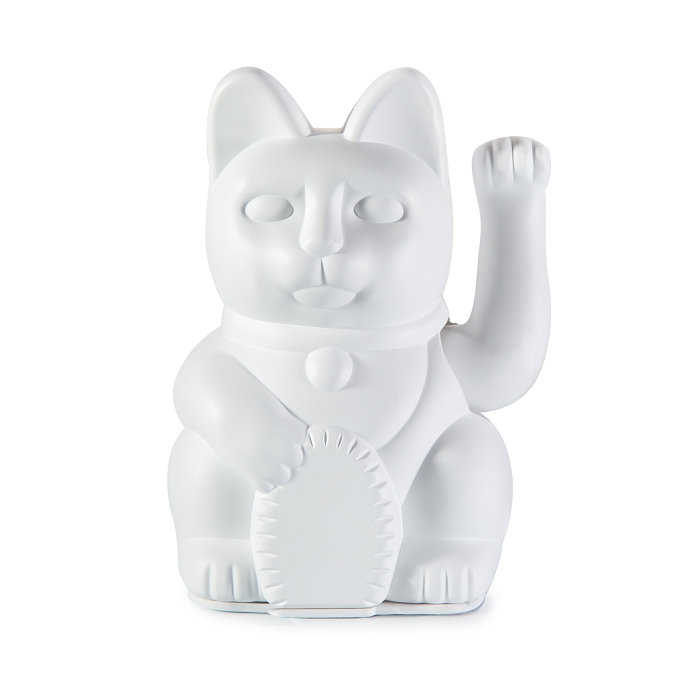 Donkey lucky cat blanc