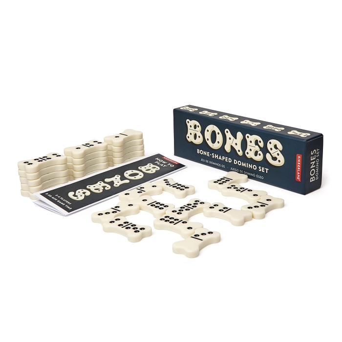 Kikkerland dog bone dominos 