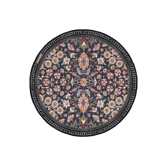Beija flor set table rond bohemian garden spring