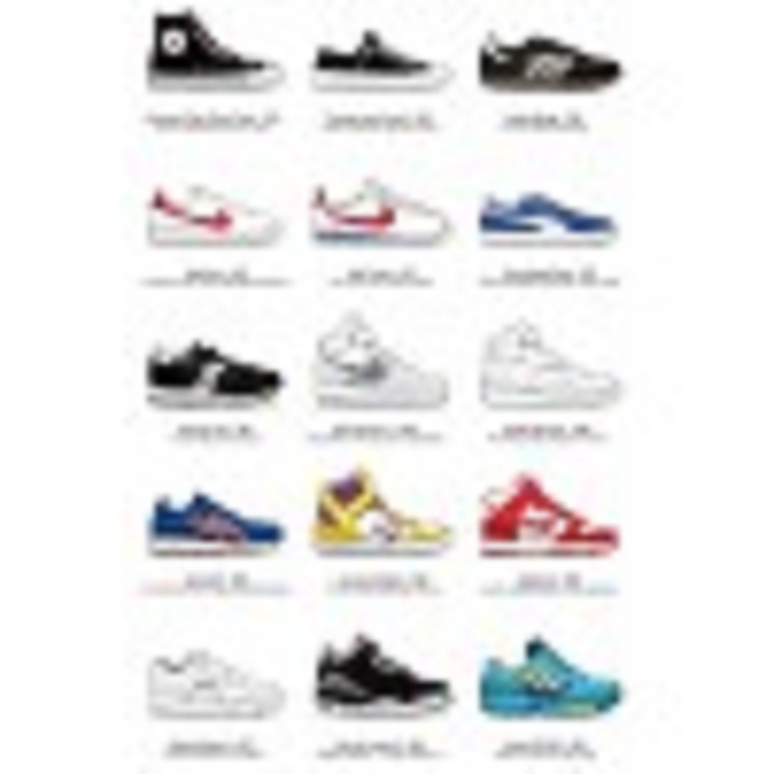 Wall edition poster legendary sneakers gm 2593001_2