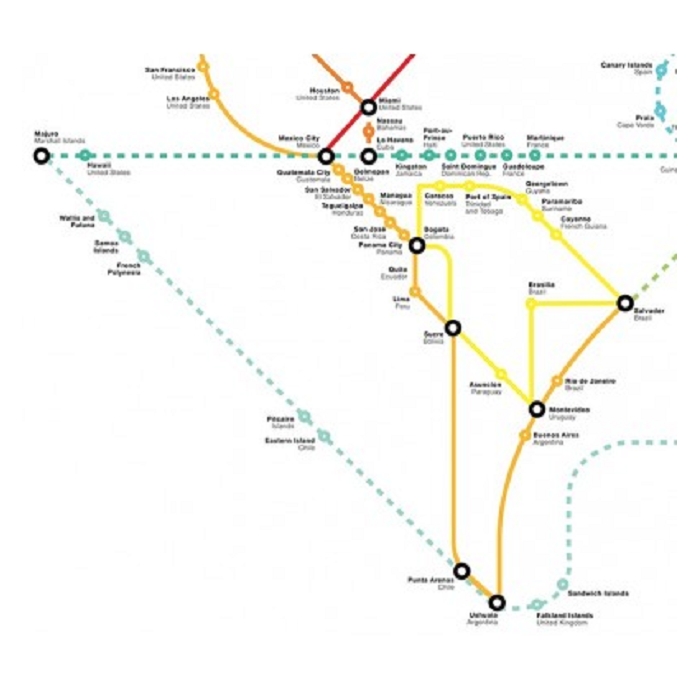 Wall edition poster world metro gm 2595401_5