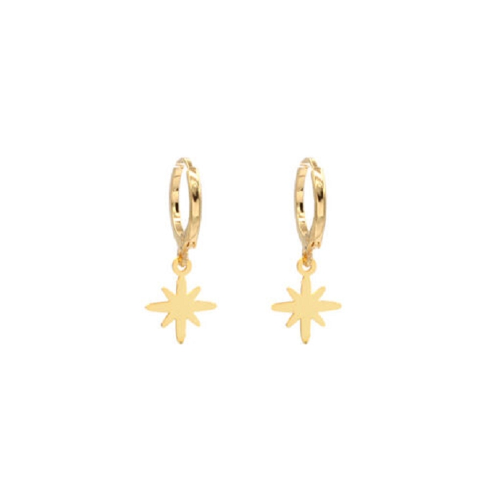 Mint15 boucle oreille minimalistic star