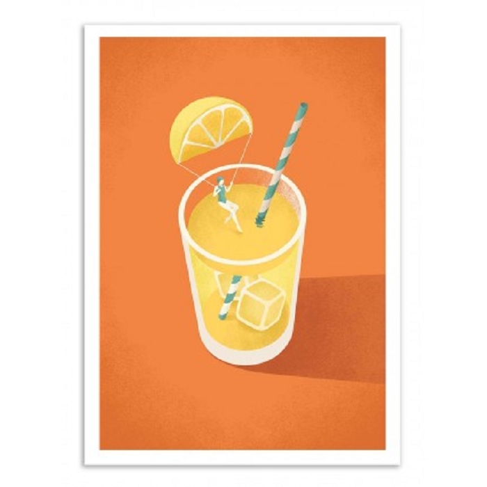 Wall edition poster lemonade 