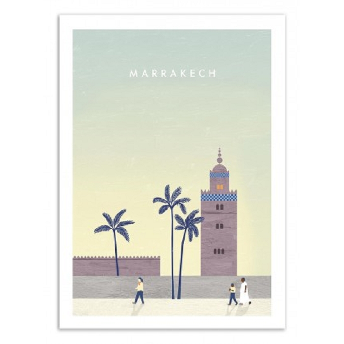Wall edition poster marrakech 