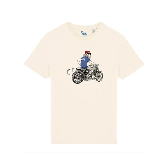 Ocean park tee shirt homme biker