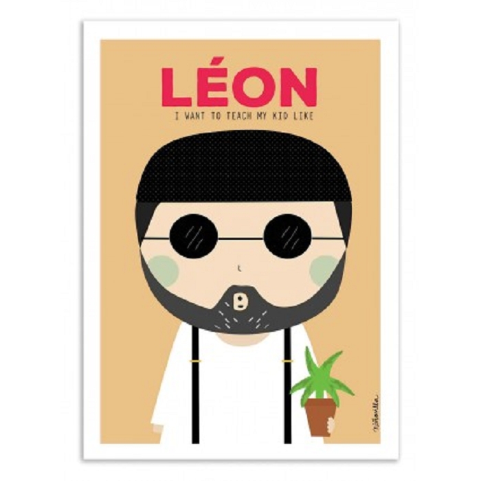 Wall edition poster leon ninasilla 