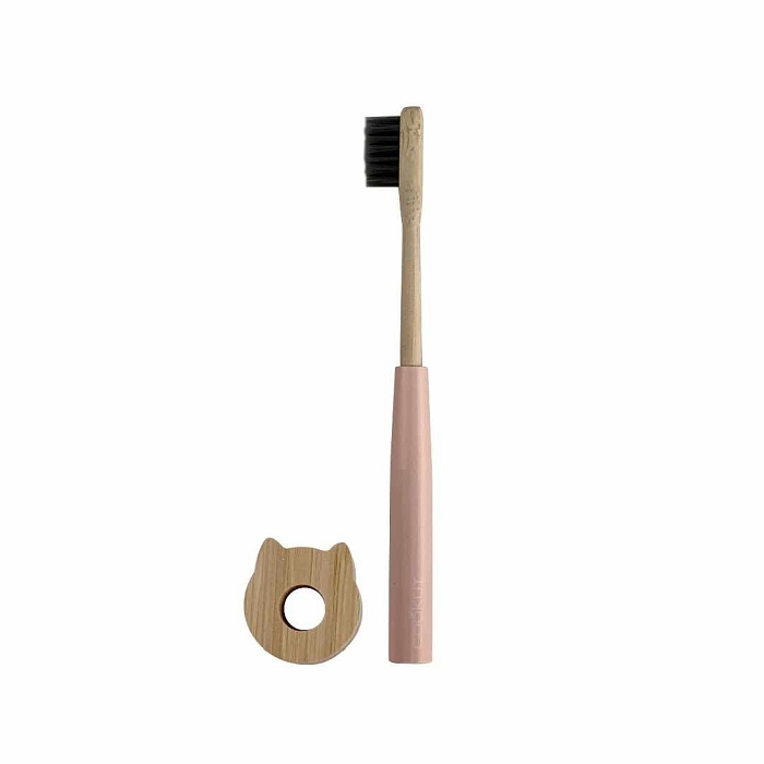 Cookut brosse a dents enfants rose