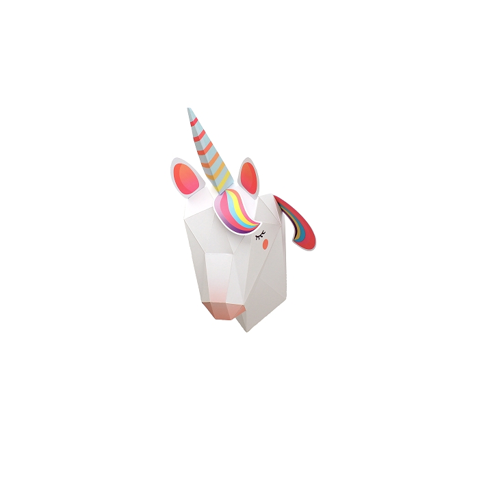 Agent paper trophee easy peasy licorne 