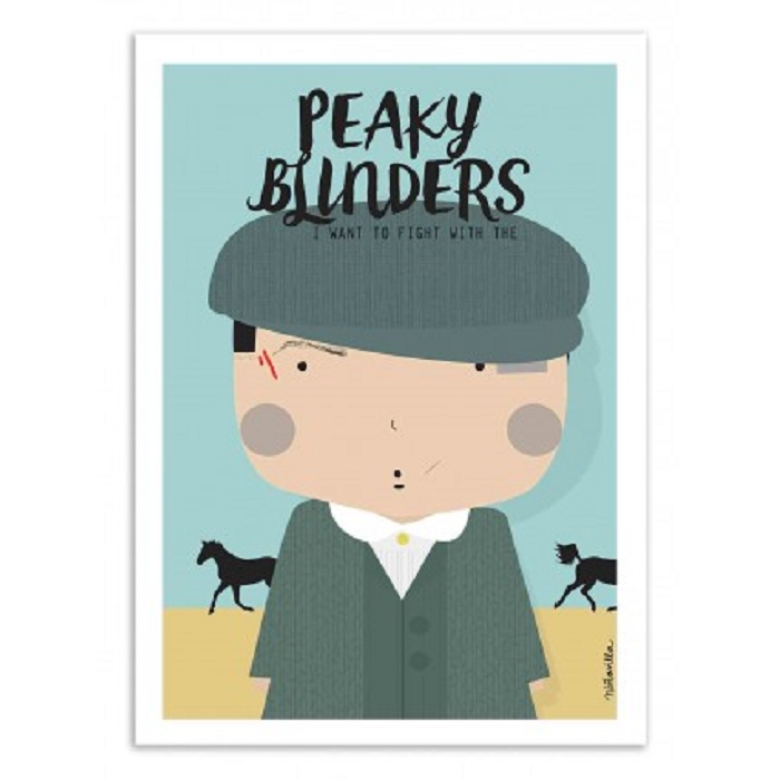 Wall edition poster peaky blinders 
