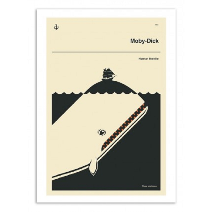 Wall edition poster moby dick jazzberry 