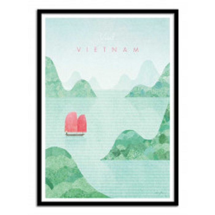Wall edition poster visit vietnam 