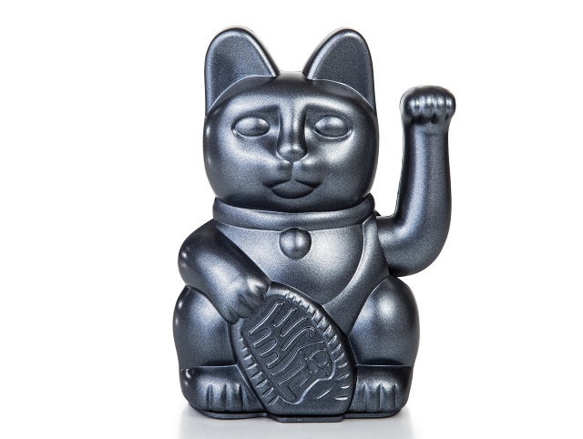 Donkey lucky cat glossy gris