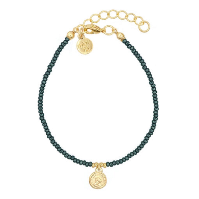 Mint15 bracelet little coin moss