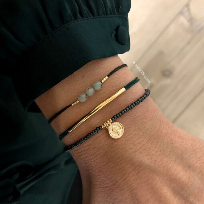 Mint15 bracelet little coin moss2842301_2