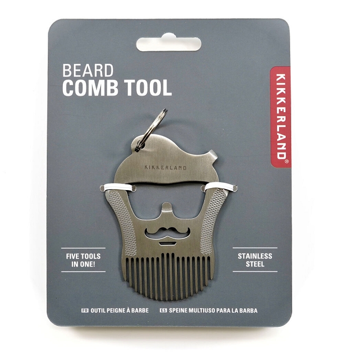 Kikkerland beard comb tool 3000901_2