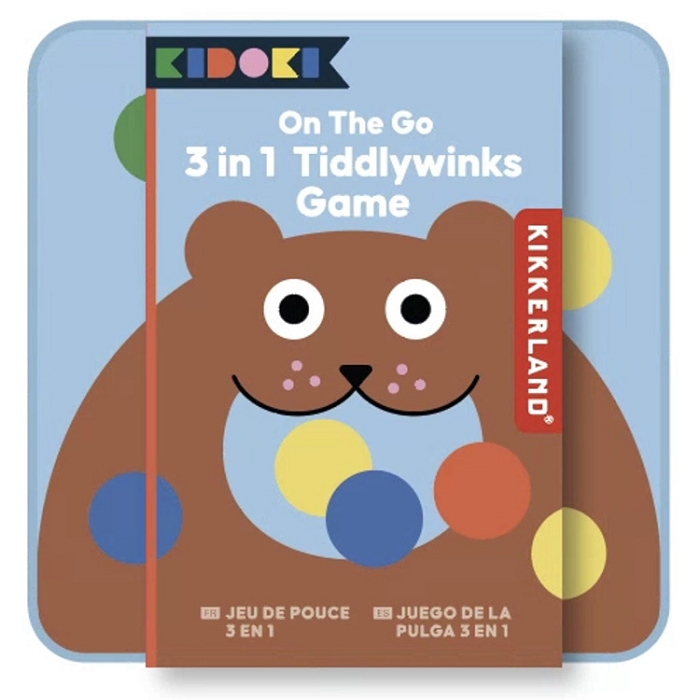 Kikkerland jeu tiddlywinks 