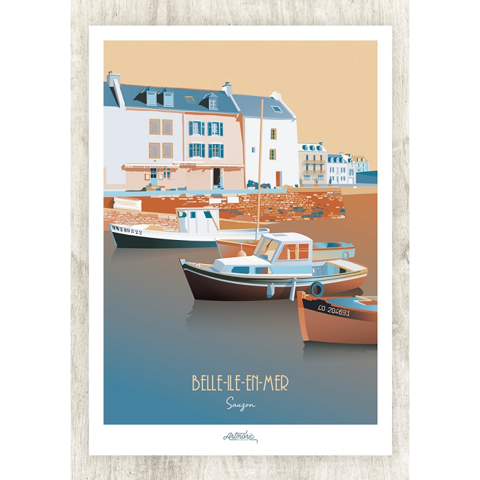 Artmoric poster belle ile 