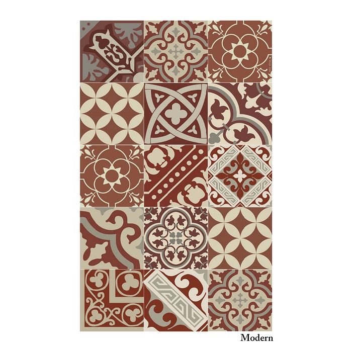 Beija flor tapis tiles large run 60*180 eclectic