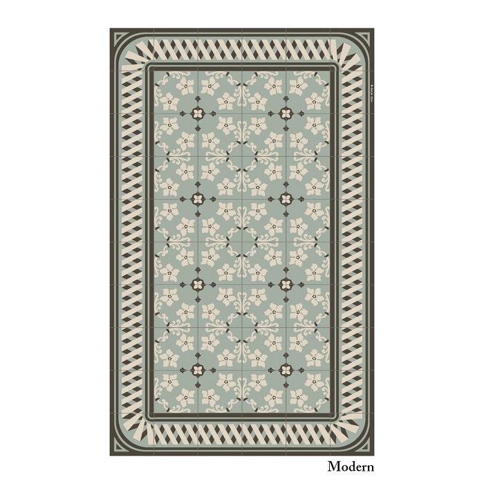Beija flor tapis tiles cor 80*240 almond