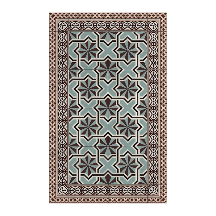Beija flor tapis tiles large ro 140*220 noel