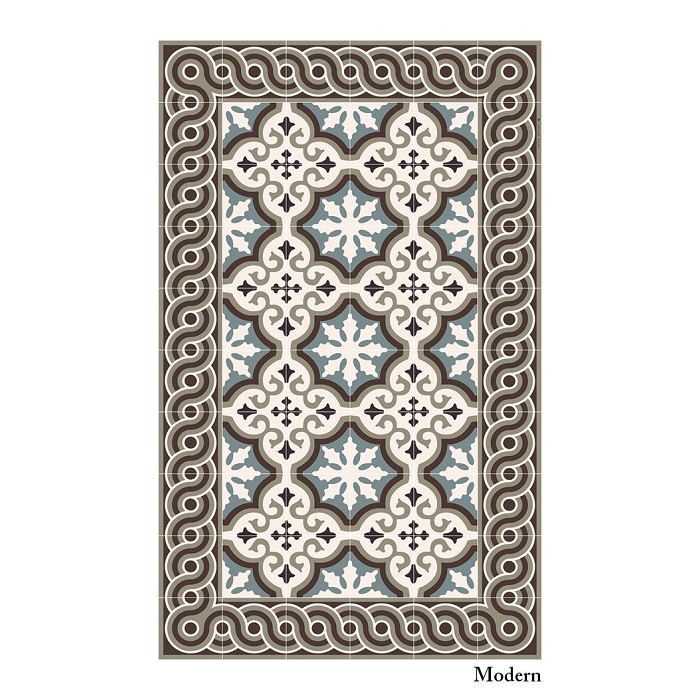 Beija flor tapis tiles large ro 140*220 moutain