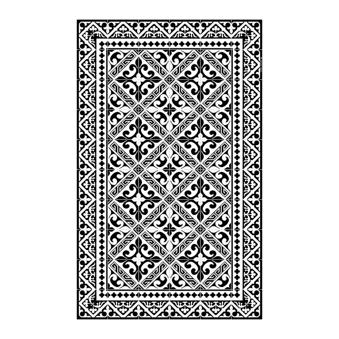 Beija flor tapis tiles large ro 140*220 flor de lis