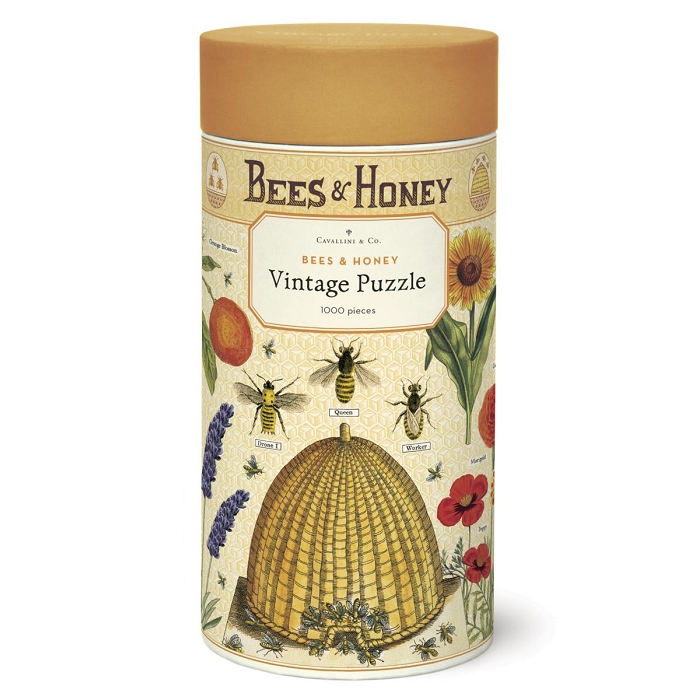 Letterbox puzzle 1000pc bees honey 