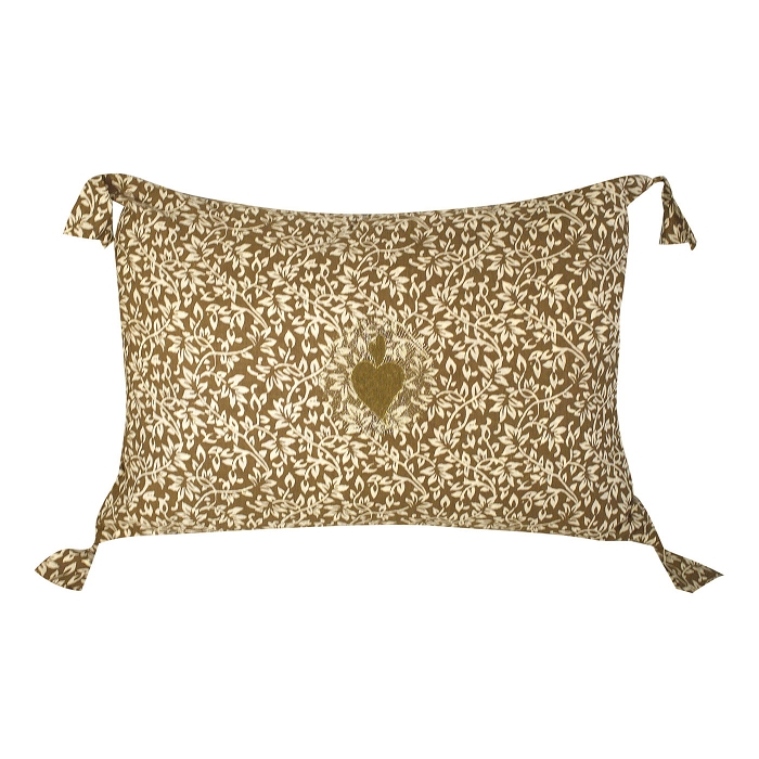 Boncoeurs coussin rameau 40*60 vieil or 