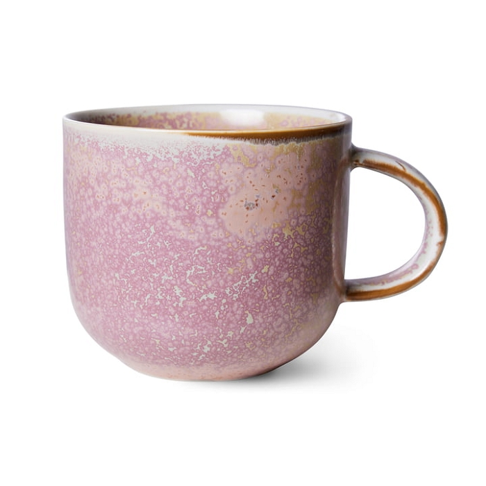 Hk living chef ceramics mug rustic pink
