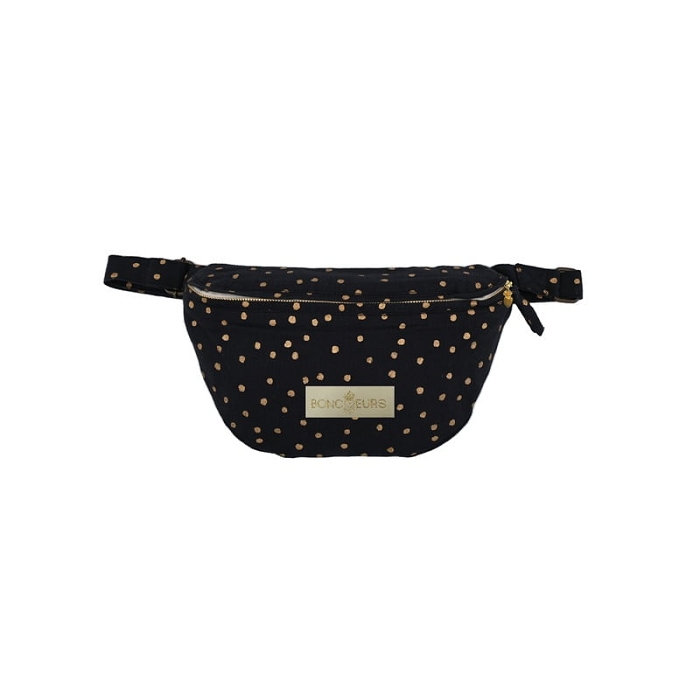 Boncoeurs sac l inseparable dots carbone 