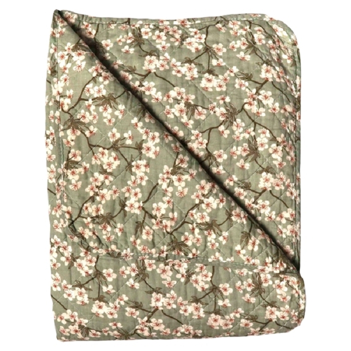 Eja int au maison quilt ethnic 140x180 vert