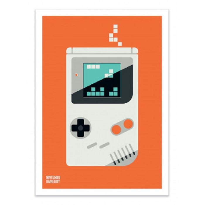 Wall edition poster gameboy 