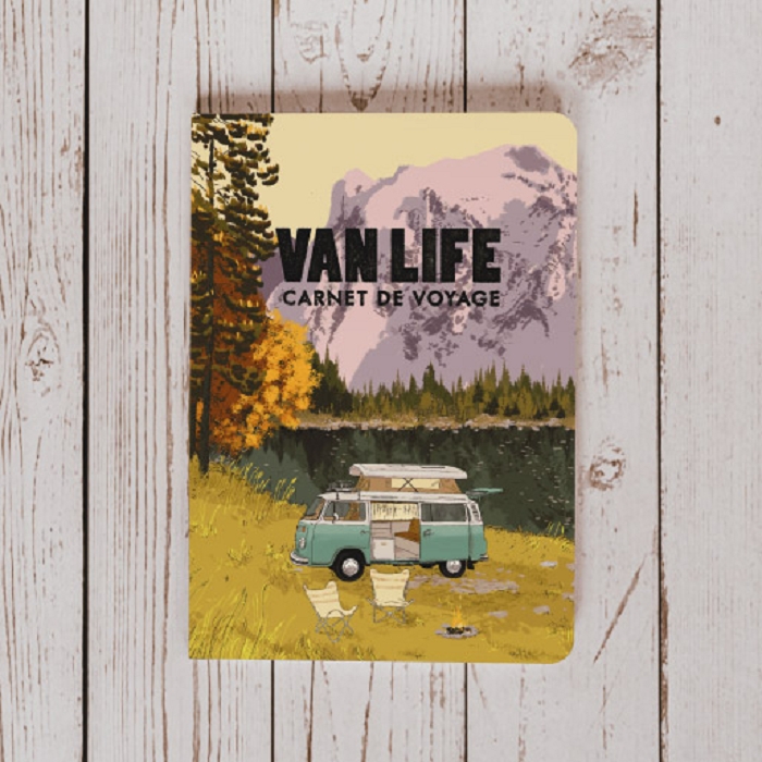 Aventura  edtions carnet de voyage van life 