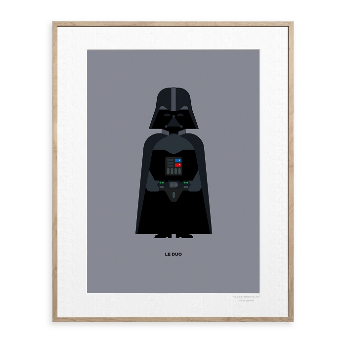 Image republic poster 22x22 duo vador 