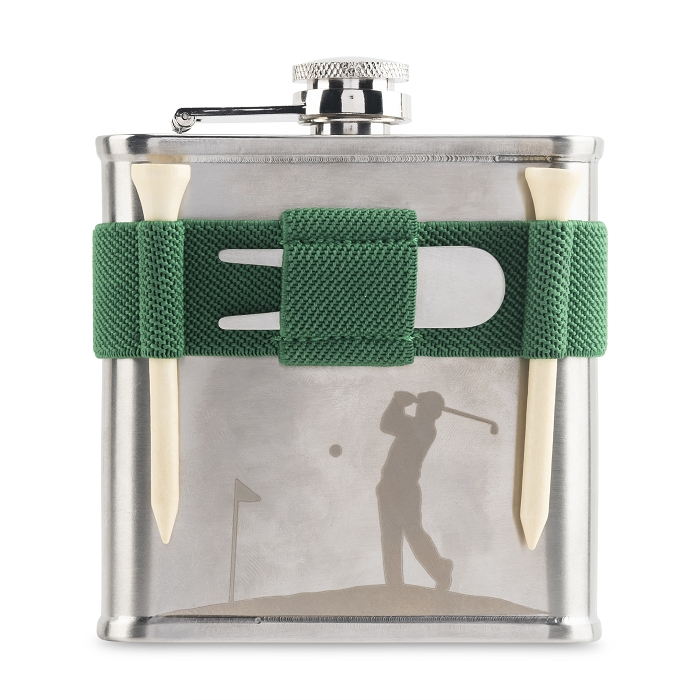 Kikkerland golf flask 