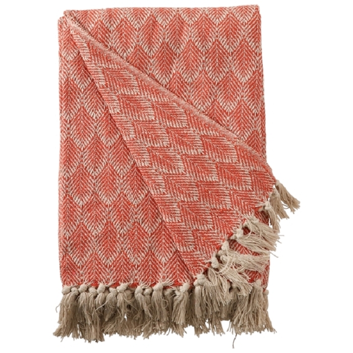 Eja int au maison throws mila 130*180 leaf